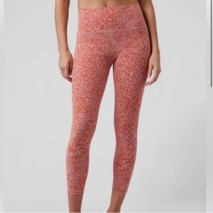 Athleta Salutation Printed Tights